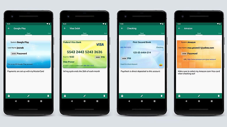 eWallet for Android